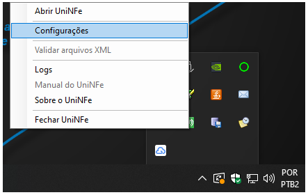 MDF-e - Configuracoes-UniNFe