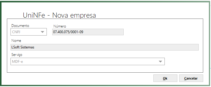 MDF-e - UniNFe-Nova-Empresa